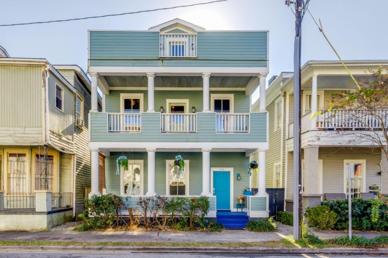Southern Charmer-Historic District Downtown-Front Porch-Walk Score 90!!-Private Parking-1 Minute To Forsyth Park Savannah Exterior foto